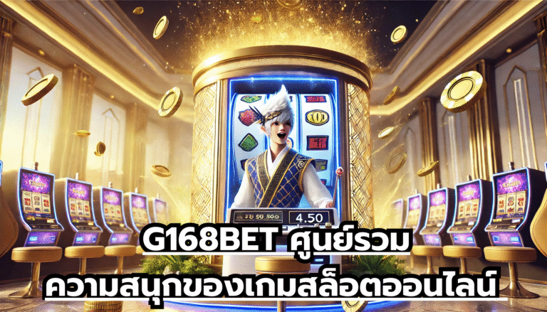 G168BET ศูนย์รวมความสนุกของเกมสล็อตออนไลน์
