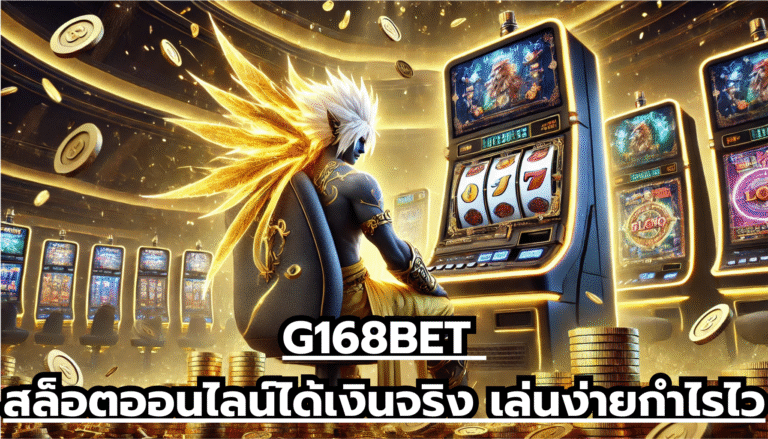 G168BET สล็อตออนไลน์ได้เงินจริง เล่นง่ายกำไรไว