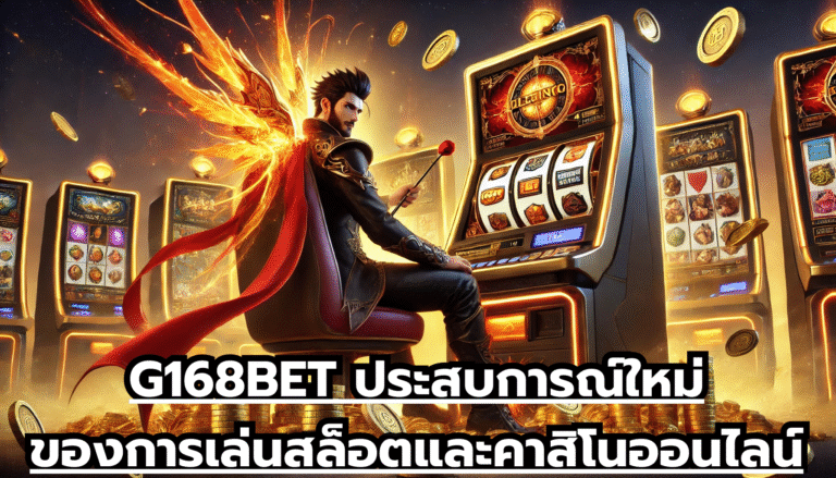 G168BET ประสบการณ์ใหม่ของการเล่นสล็อตและคาสิโนออนไลน์