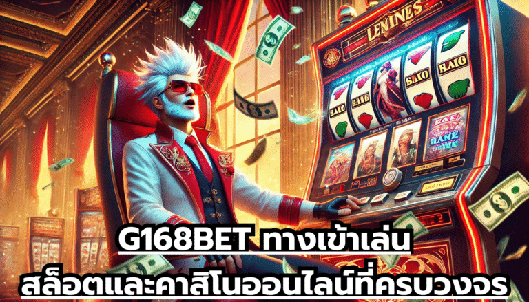 G168BET ทางเข้าเล่นสล็อตและคาสิโนออนไลน์ที่ครบวงจร
