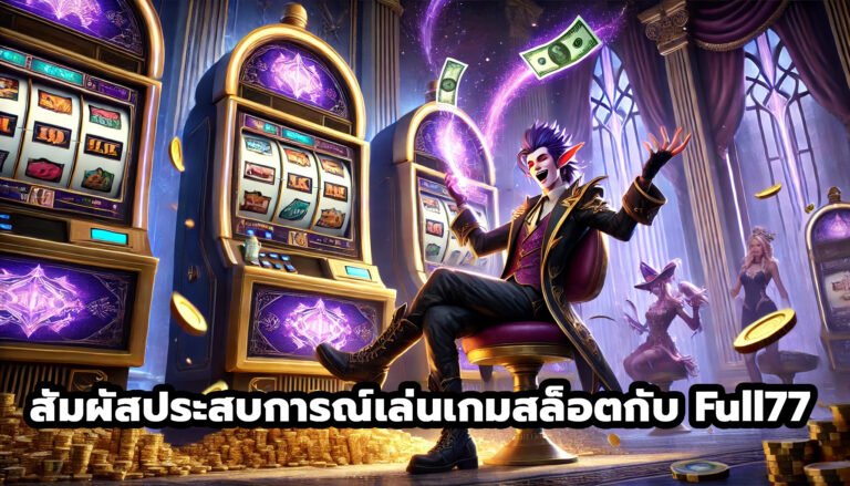 สัมผัสประสบการณ์เล่นเกมสล็อตออนไลน์กับ Full77-4
